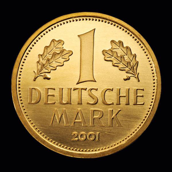 Goldmark 1 DMGM banküblich - verschiedene Jahrgänge