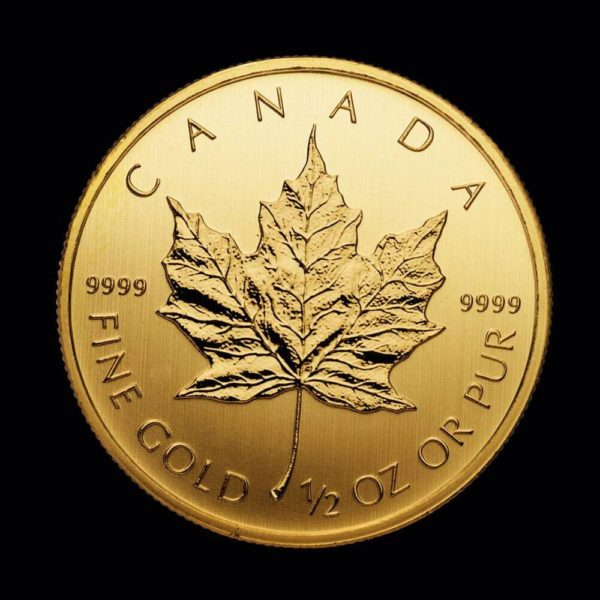 Maple Leaf 1/2 Oz GM banküblich