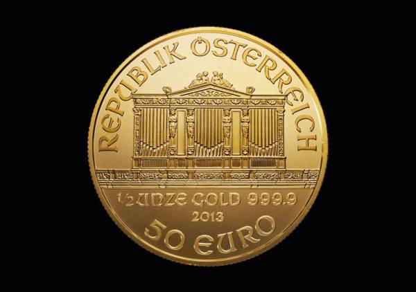 Philharmoniker 1/2 Oz  GM banküblich