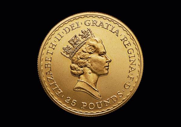 Britannia 25 GBP 1/4 Oz - verschiedene Jahrgänge