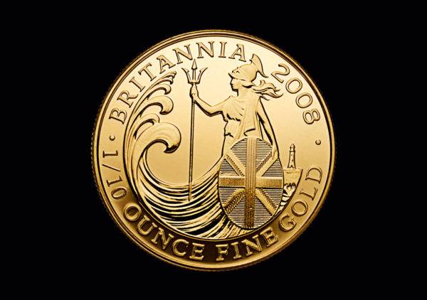 Britannia 10 GBP 1/10 Oz GM banküblich - verschiedene Jahrgänge