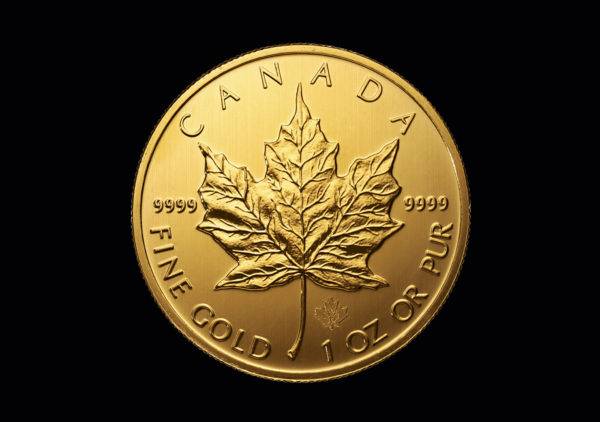 Maple Leaf 1 Oz GM banküblich