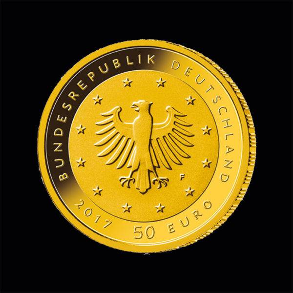 50 EURO Lutherrose 1/4 Oz GM banküblich - verschiedene Jahrgänge – Bild 2